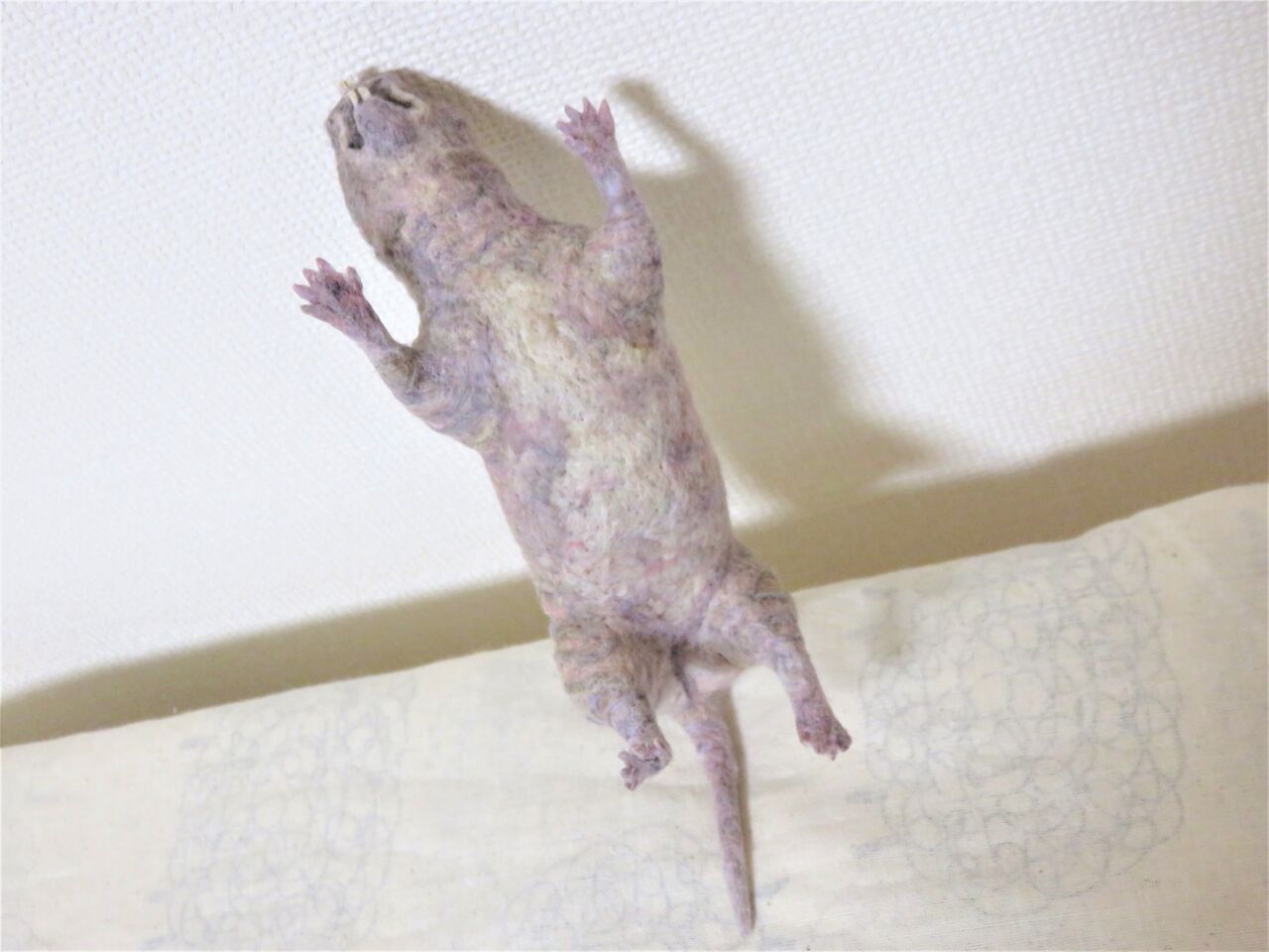 ハダカデバネズミ : 羊毛の苑～生き物羊毛フェルト～