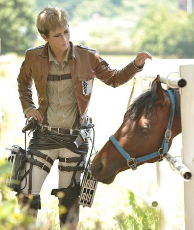 進撃の巨人_コスプレ_ジャン