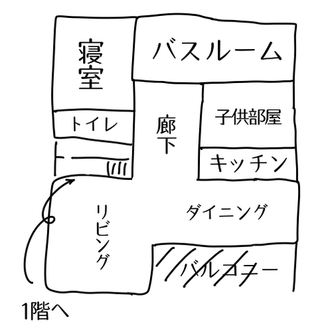 間取り2階
