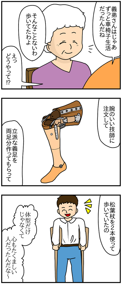 609おまけ.義足