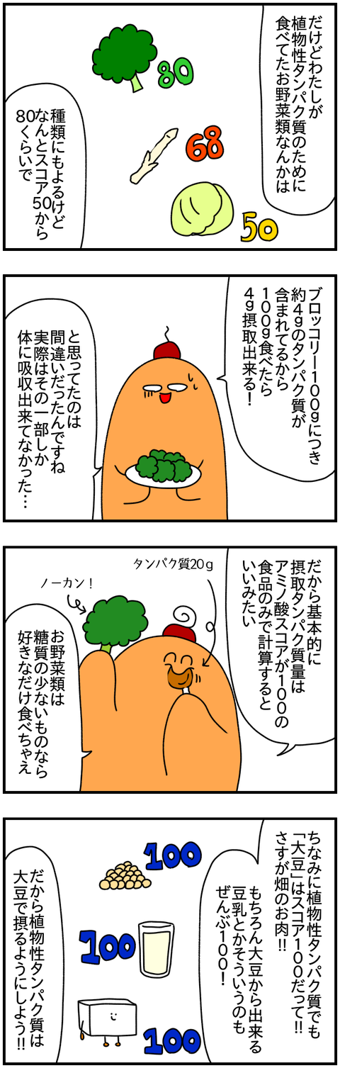 アミノ酸スコア②