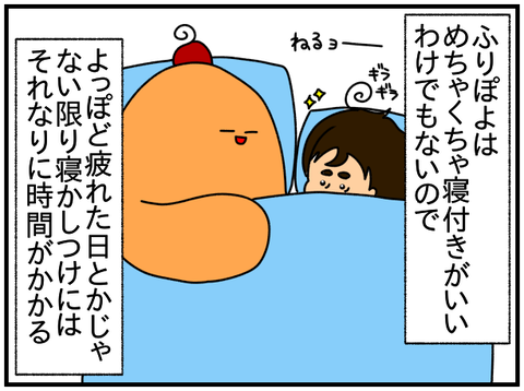 寝付き②
