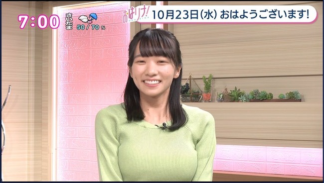 椿野ゆうこが胸を強調