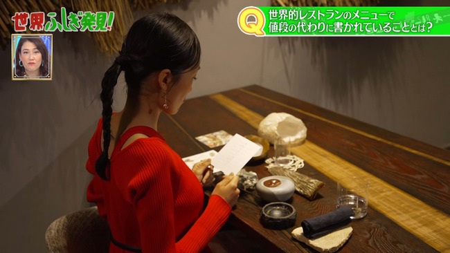 野口絵子のロケット胸