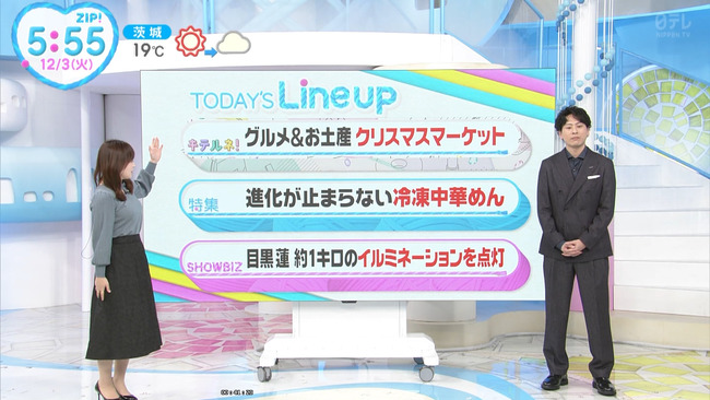 水卜麻美アナがおっぱい強調２