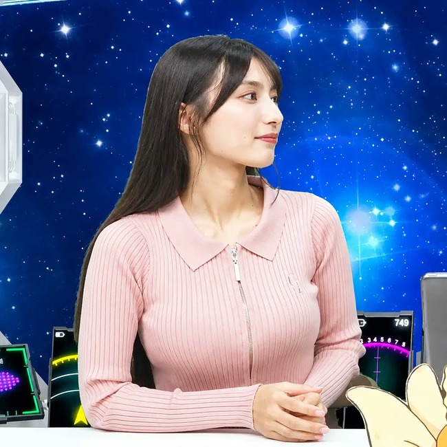 高野麻里佳のニット巨乳2