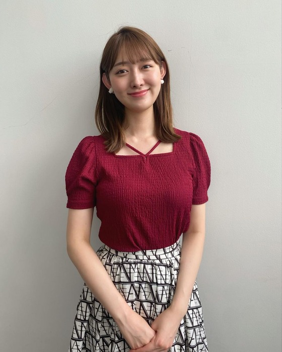 森山みなみアナの乳