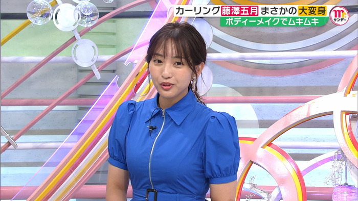 藤本万梨乃アナの胸5