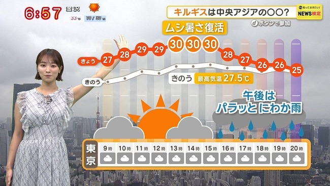 今井春花が胸を強調5