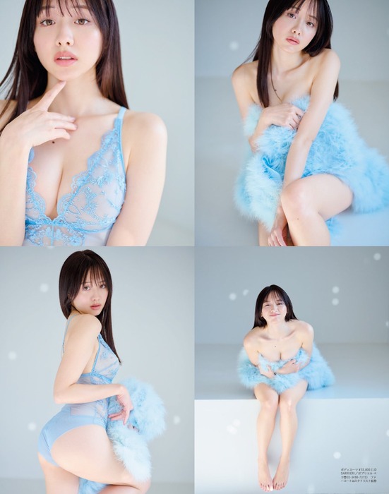 森香澄アナの下着グラビア