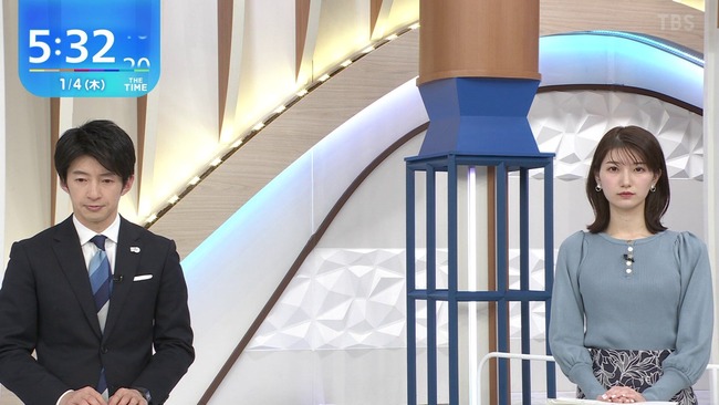 吉村恵里子アナのニット胸5