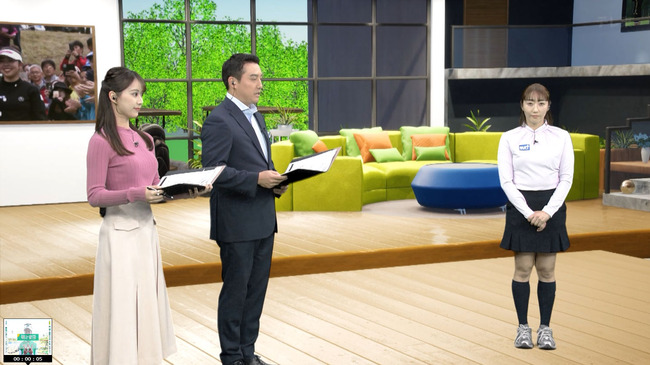 松澤亜海アナ８