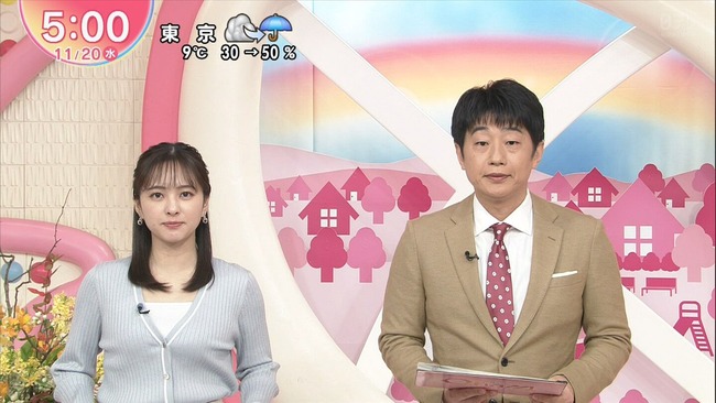 河出奈都美アナ8