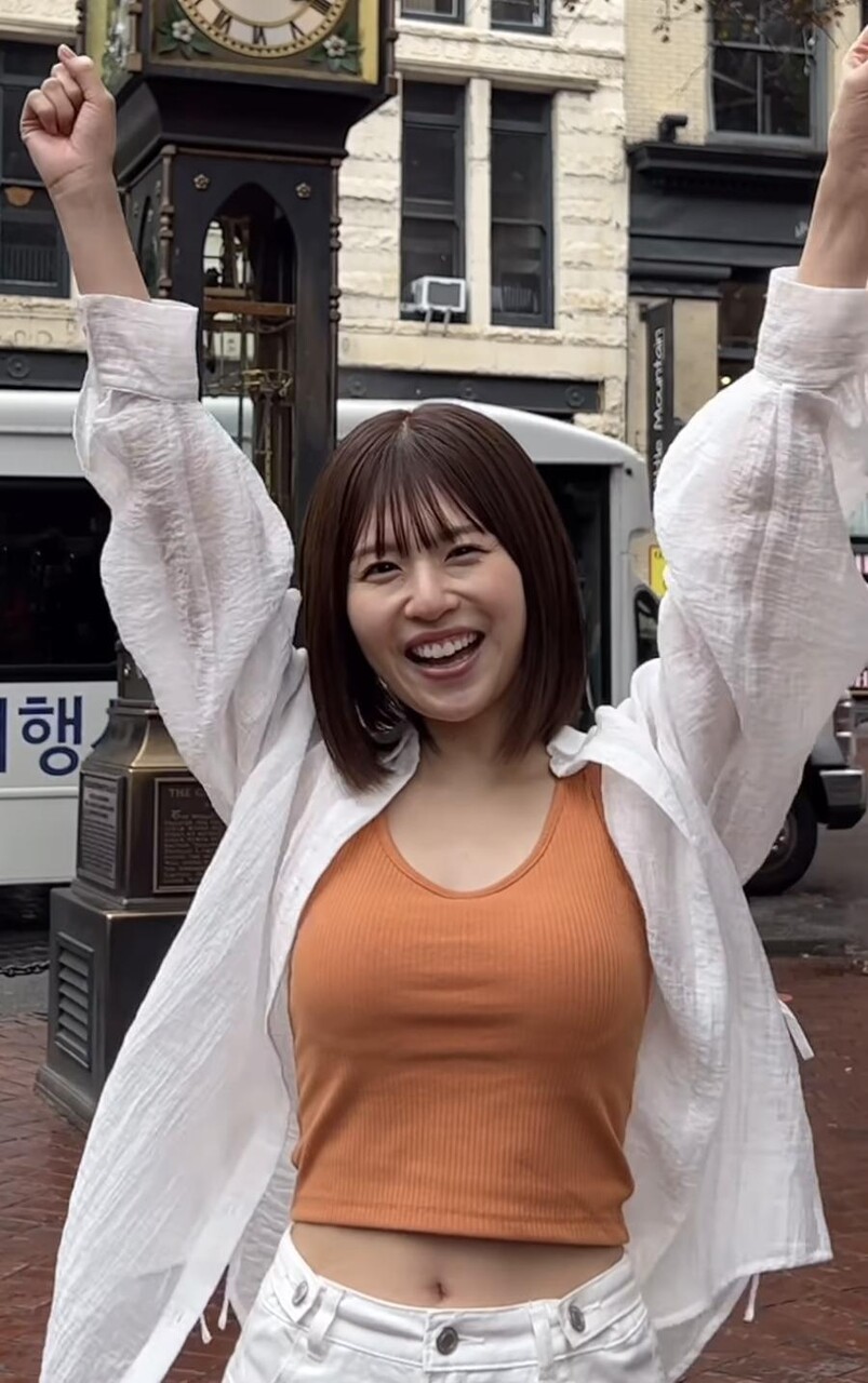 日向坂46　GIFエロ画像 画像】日向坂46の松田好花さん、胸がエッロすぎる ※動画あり : アナ速‐女子アナ画像速報