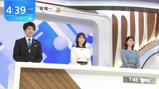 吉村恵里子アナのニット胸2