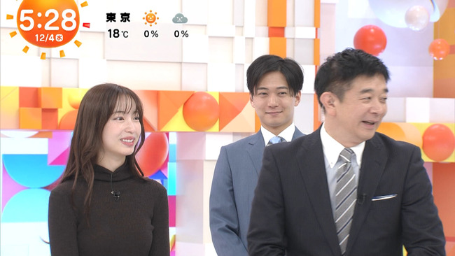 林佑香のニット乳３