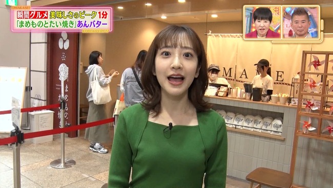 南後杏子アナの胸