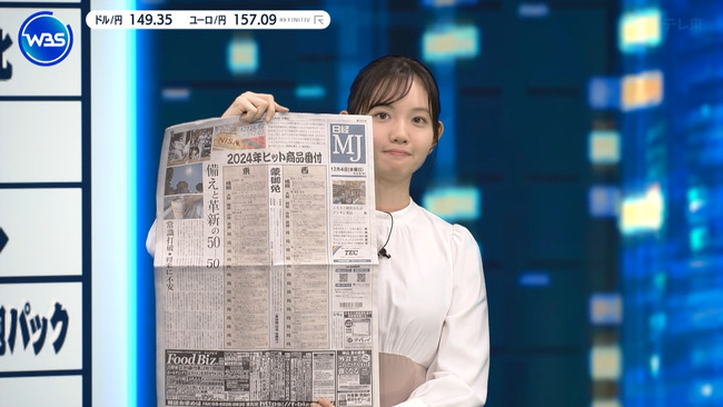 田中瞳アナ１０