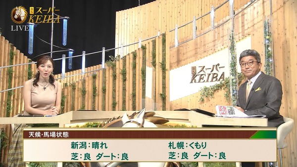小澤陽子アナの着衣巨乳3