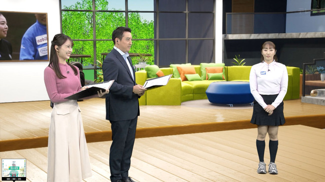 松澤亜海アナ７