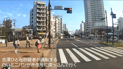 吉澤ひとみが車でひき逃げしている動画