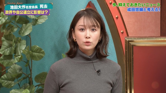 良原安美アナの顔