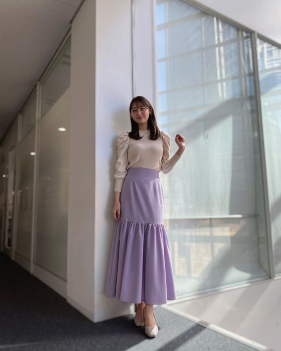 森山みなみアナの巨乳