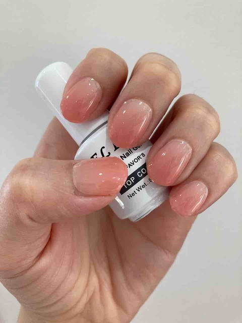 ohoraネイル　着画紹介　【N Peach Latte】