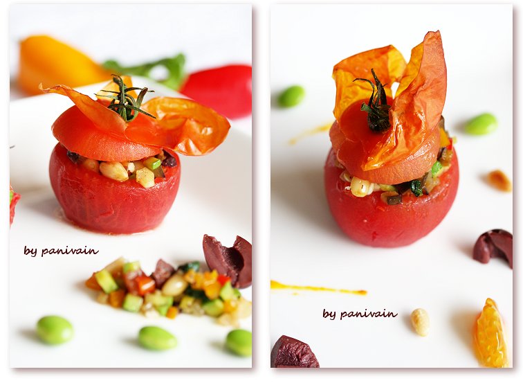 ビタミンパワー トマトのおしゃれなファルシ Paniヴァンのお料理教室 スイーツ ナチュラリストpanipopoの美 食ラボ