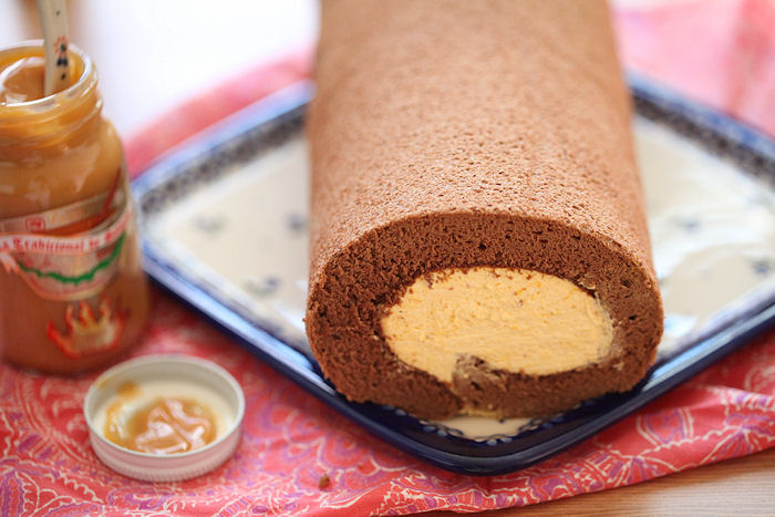 パンプキン ココア黒糖ロールケーキ スイーツ ナチュラリストpanipopoの美 食ラボ