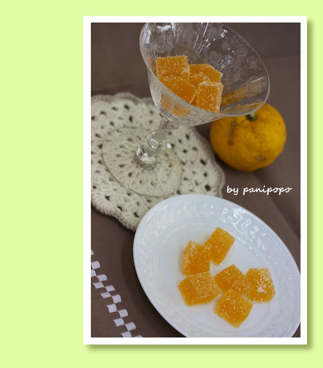 柚子みかんのパート ド フリュイ スイーツ ナチュラリストpanipopoの美 食ラボ 柚子みかんのパート ド フリュイ スイーツ ナチュラリストpanipopoの美 食ラボ