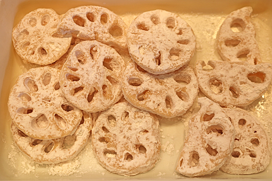 蓮根から揚げ8164