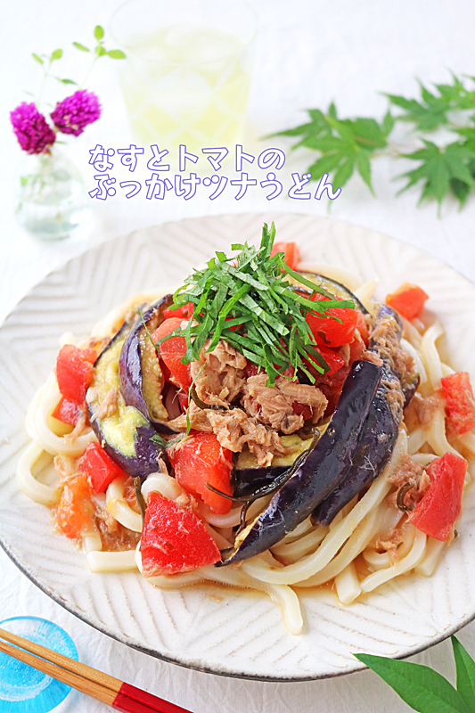 トマトなすうどん8913-1