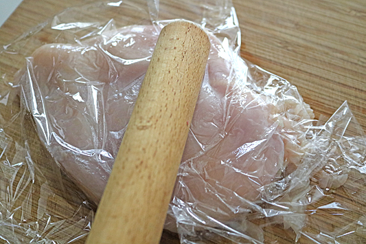 鶏むね肉蒸し9722