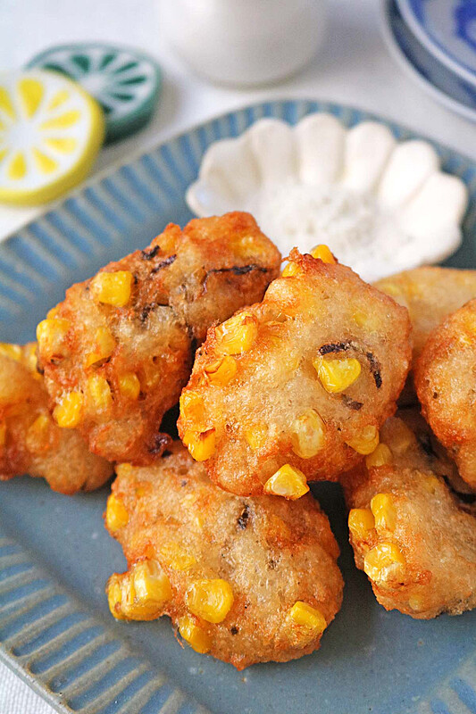 とうもろこしのとろろ揚げ1239-1