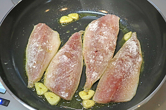 鯵のイタリアンソテー9233