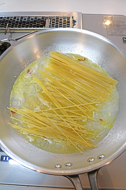 しらす海老パスタ8074