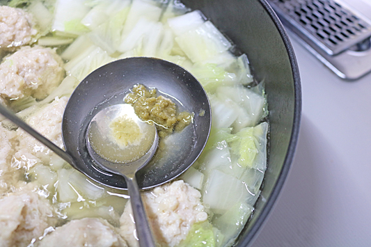 鶏だんご鍋3024