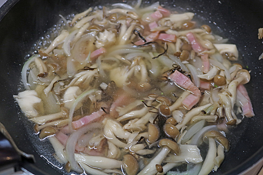 きのこパスタ0841