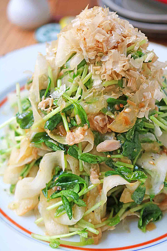 大根豆苗ツナサラダ3863-2