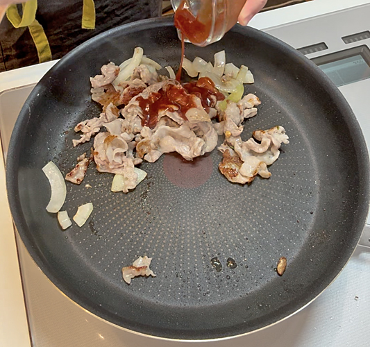 ポークチャップ弁当6257-1