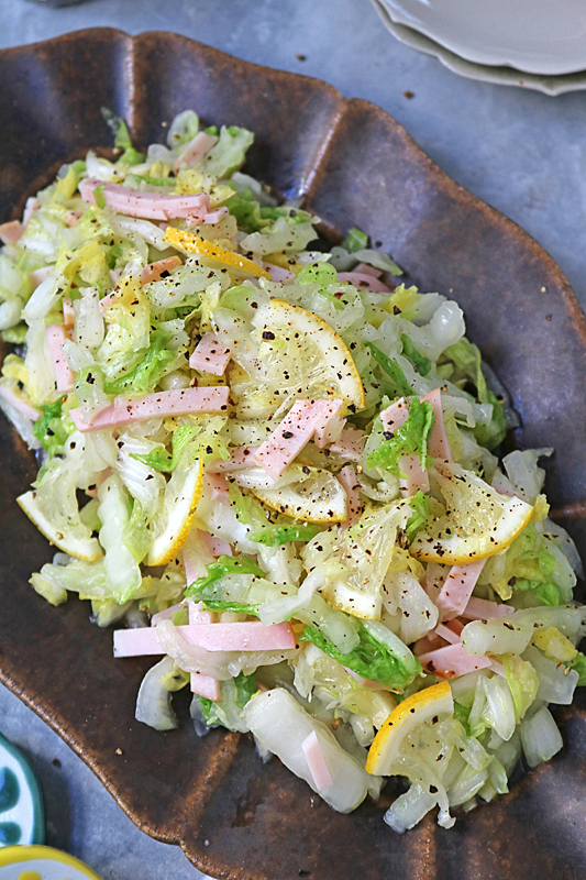白菜レモンサラダ2237