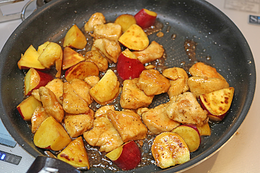 鶏胸肉とさつまいも8243