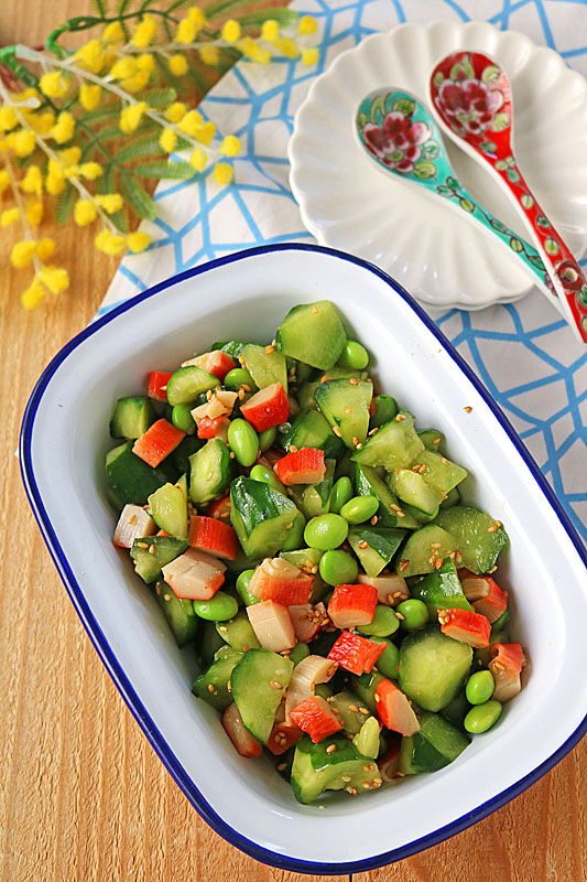 きゅうりとカニカママリネ6822-2