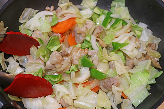 鶏焼きうどん1661