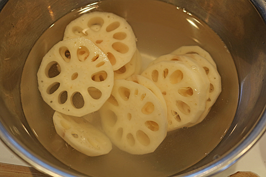 蓮根から揚げ8161