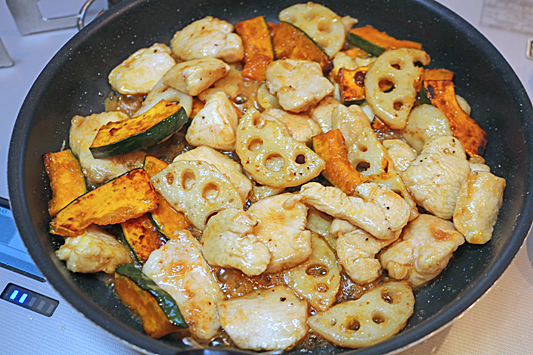 鶏むねレンコン6122