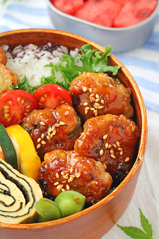 ねぎ豚だんご弁当4414