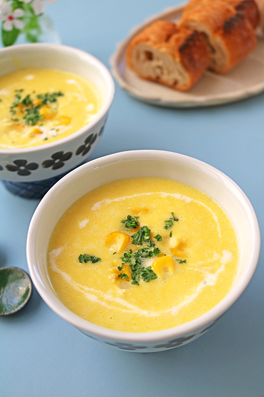 とうもろこしスープ5484