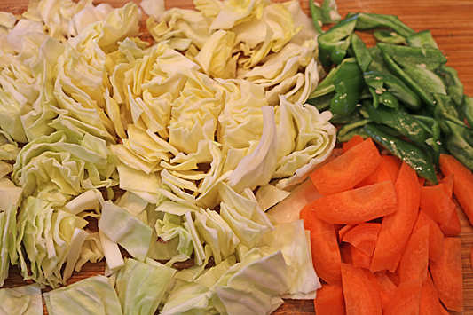 豚キャベツのオイスター炒め9227